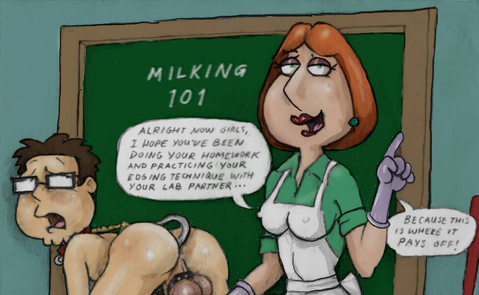 chastity milking