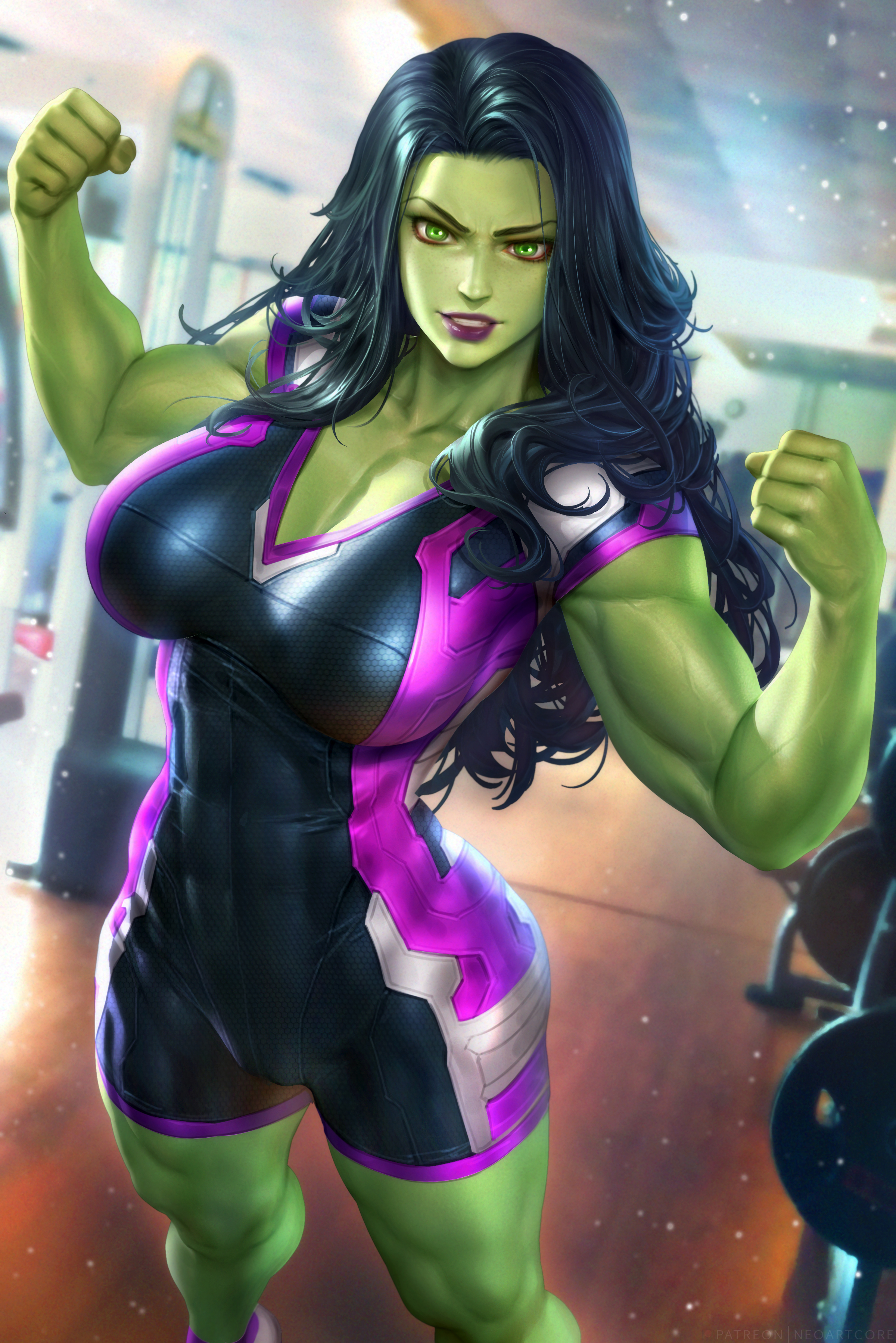 superhero big boobs