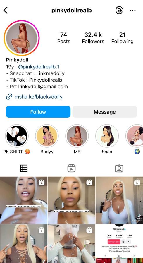 charlie behrens recommends Pinkydoll Onlyfans Photos