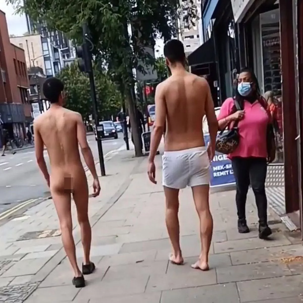 brandin barnes add guys walking around naked photo