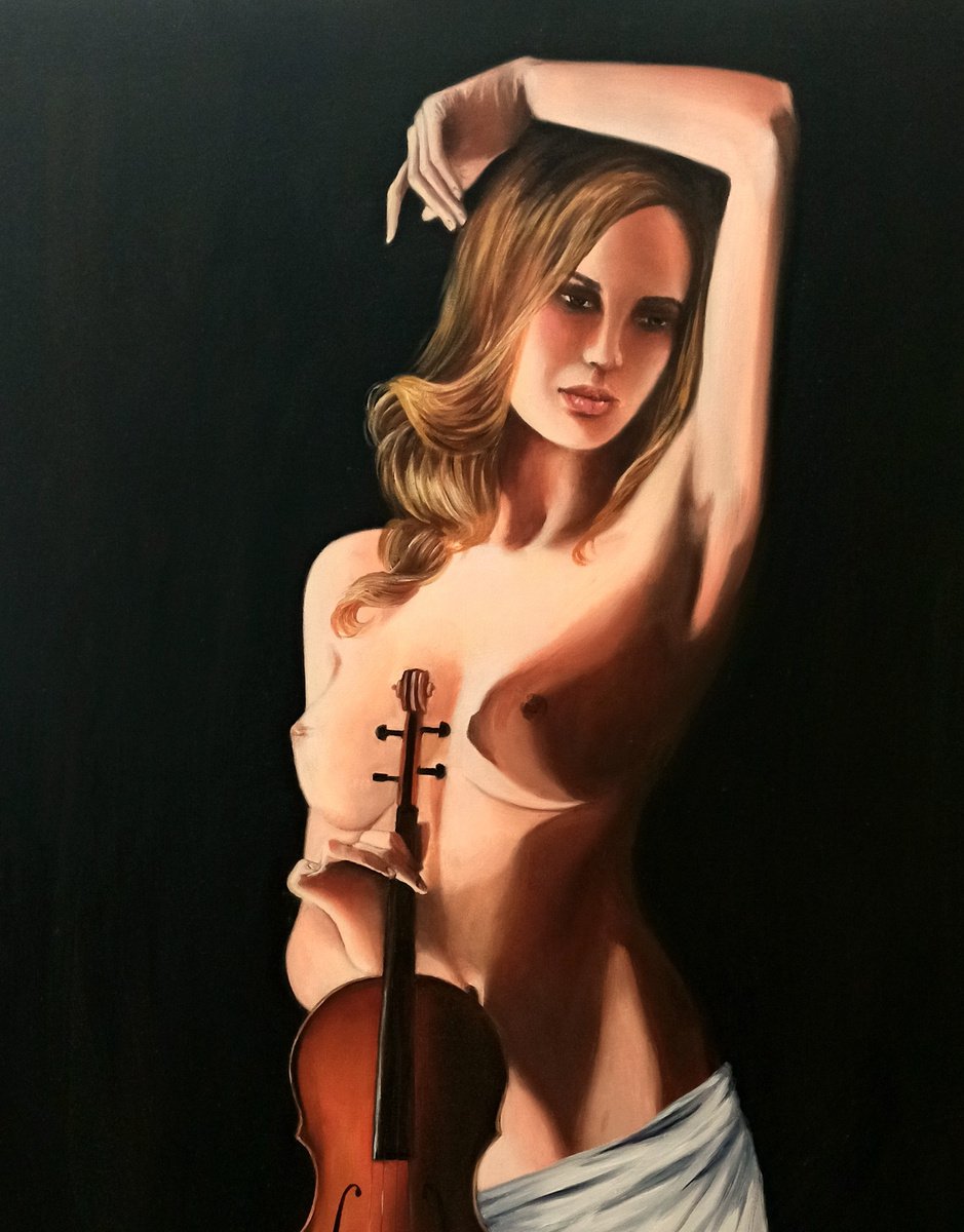 Best of Naked violin player