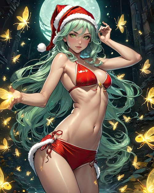 ana serpa recommends sexy anime santa pic