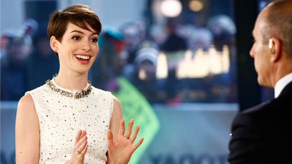 banh bot loc recommends Anne Hathaway Upskirts