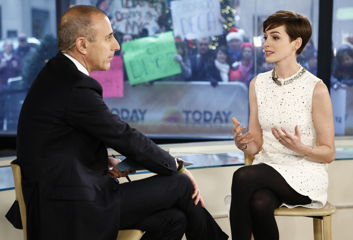 bob arthur recommends anne hathaway upskirts pic