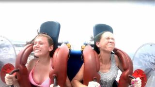 celina henry recommends Tits Fall Out On Slingshot Ride