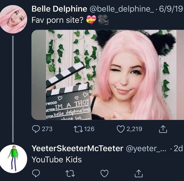 david reents recommends Belle Delphine Thots