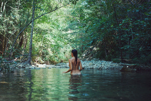 andrea jimenez recommends naked women in forest pic