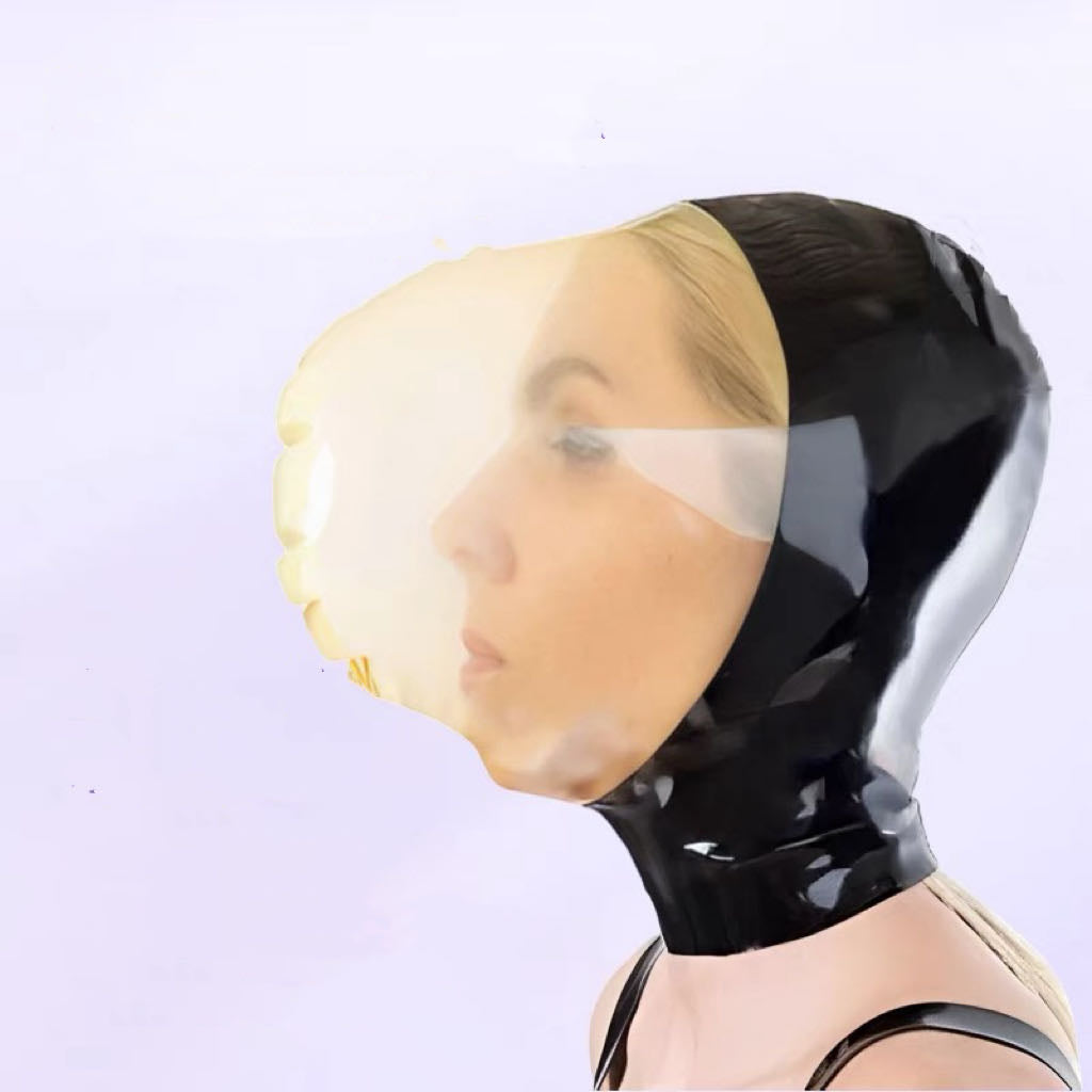 apostolos katrantzis recommends breathplay latex hood pic