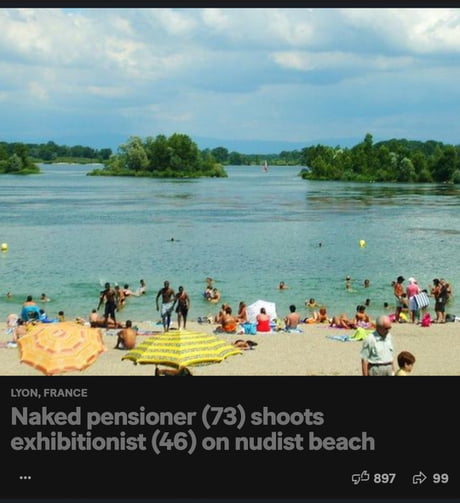 exhibitionists at the beach