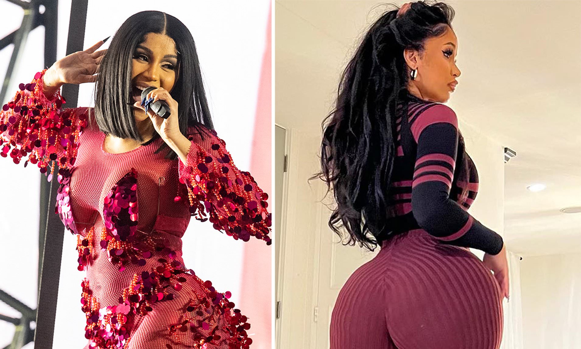 cassandra moton recommends Cardi B Butthole