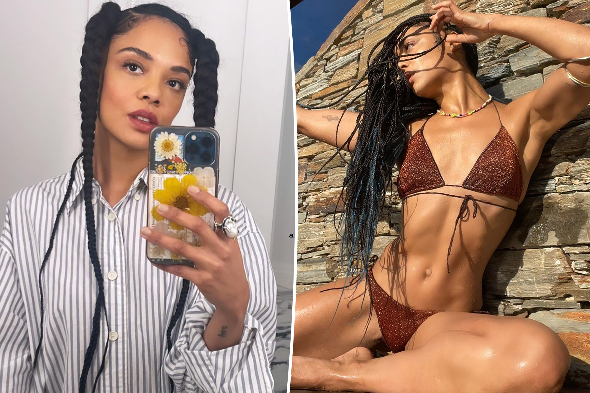 billy kirsch share tessa thompson bikini photos