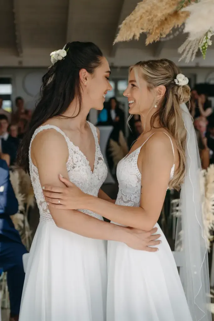 acee barela recommends lesbian wedding porn pic