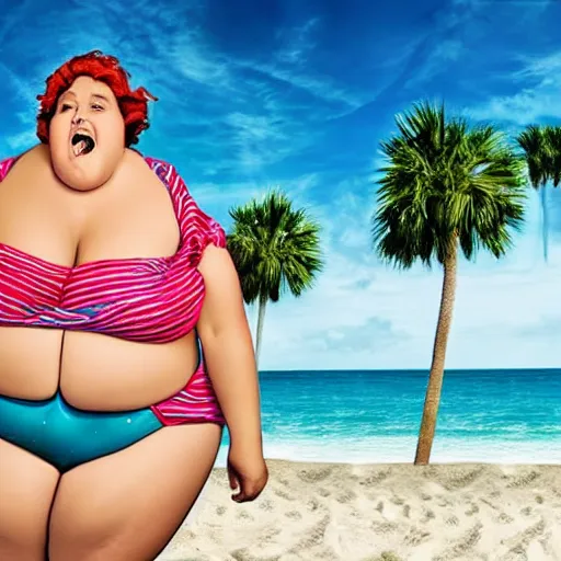 claudia peach recommends fat women in bathing suits pic