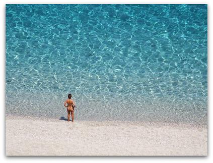 nude on spanish beach