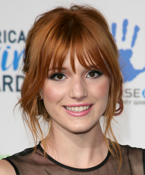 redheads with bangs