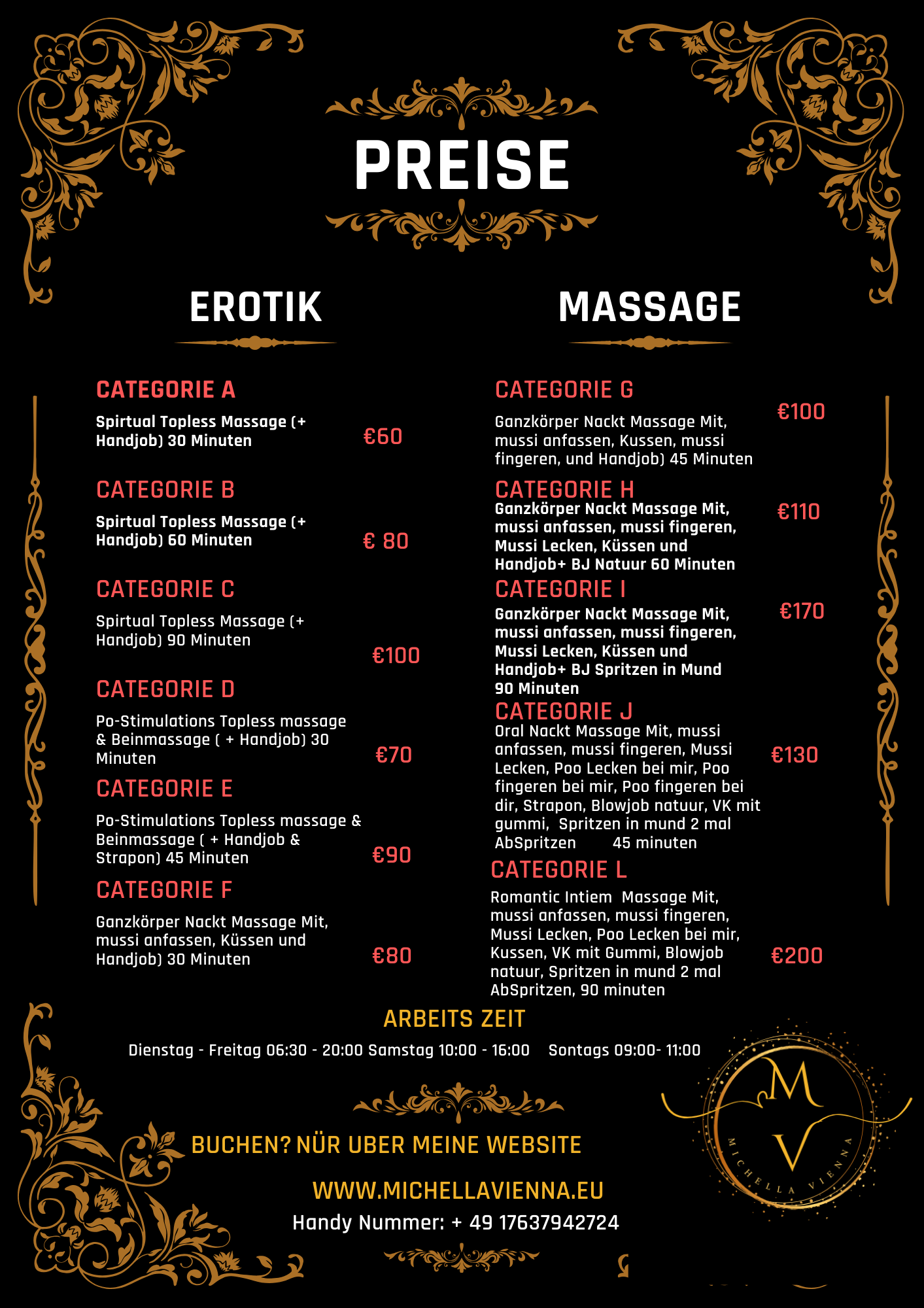 Best of Vienna black massage