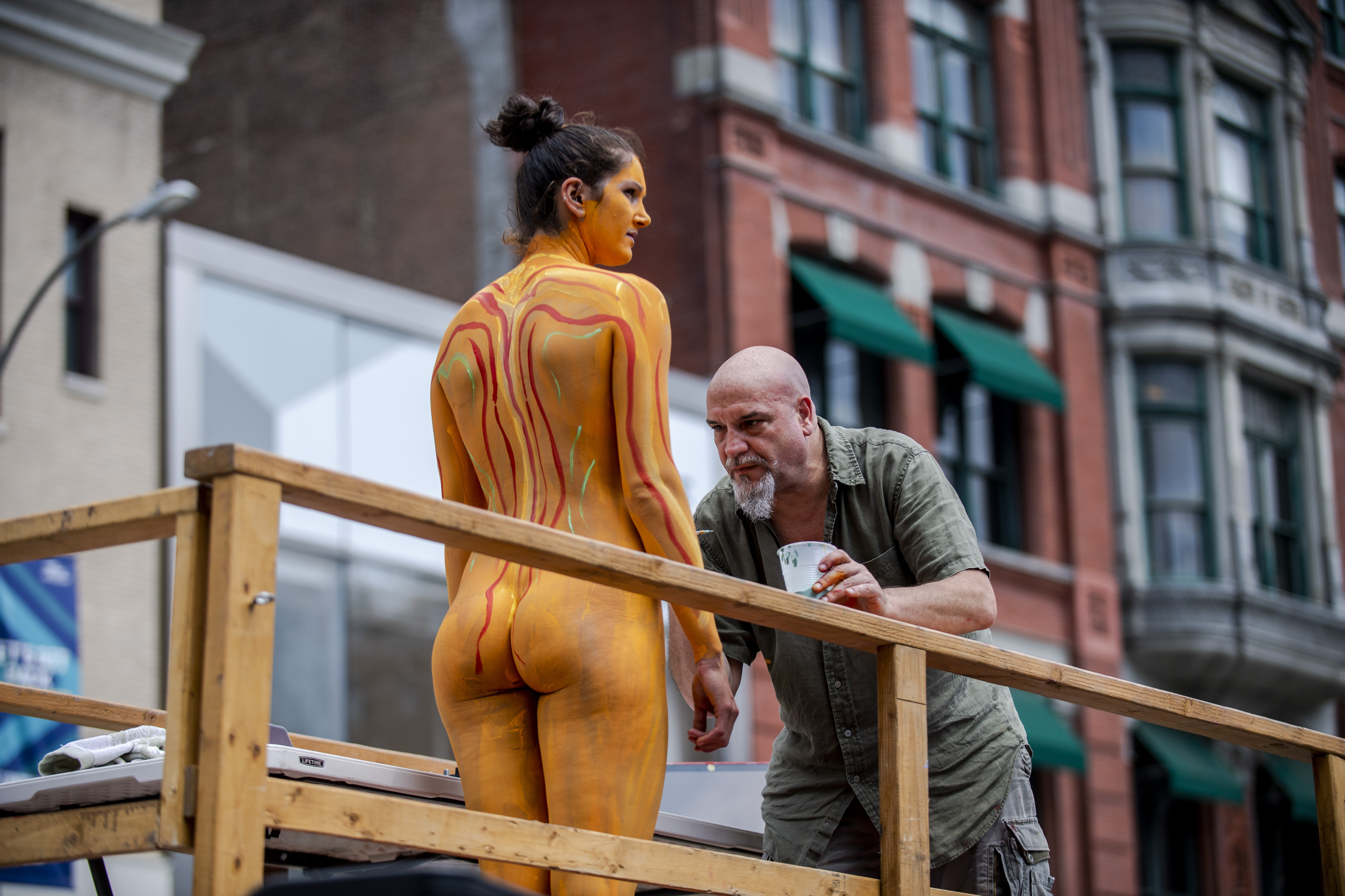 beau houston recommends Nude Body Paint Festival