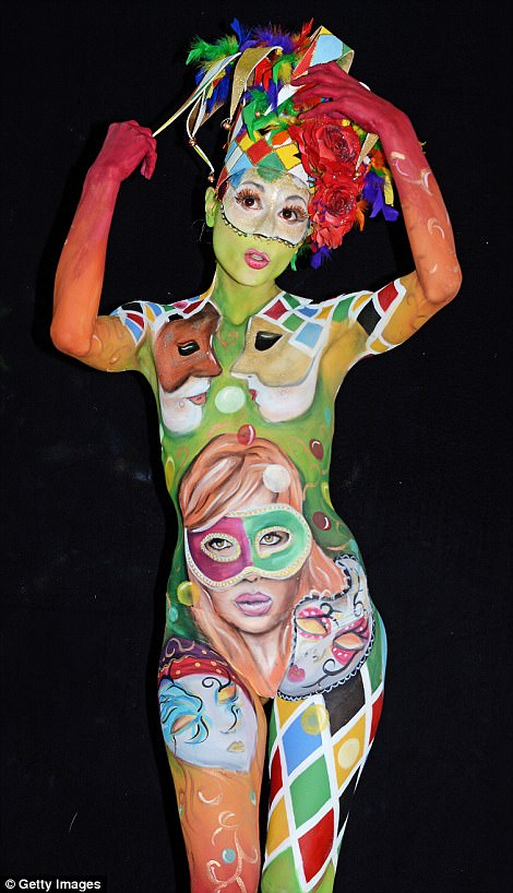 Best of Nude body paint festival