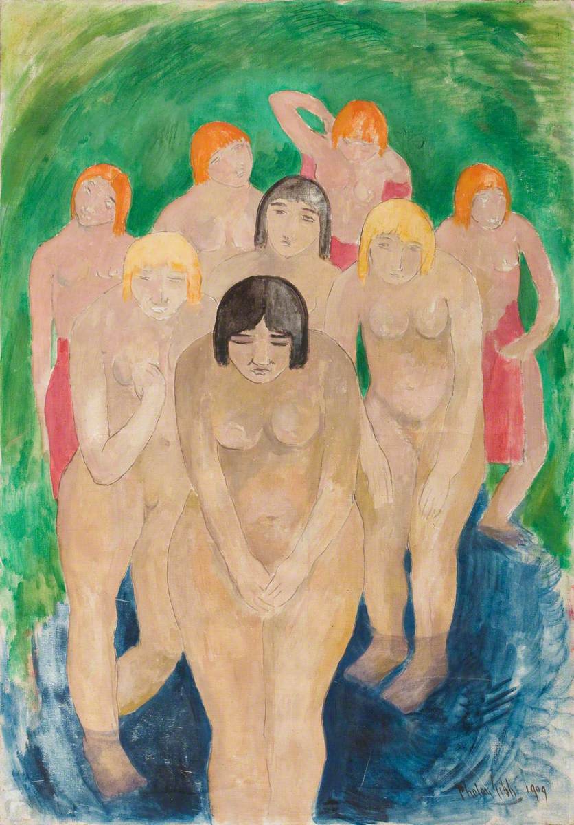 benjamin loney recommends nude women in groups pic