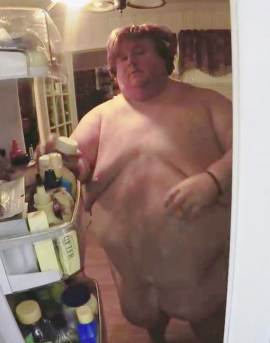 obese men nude