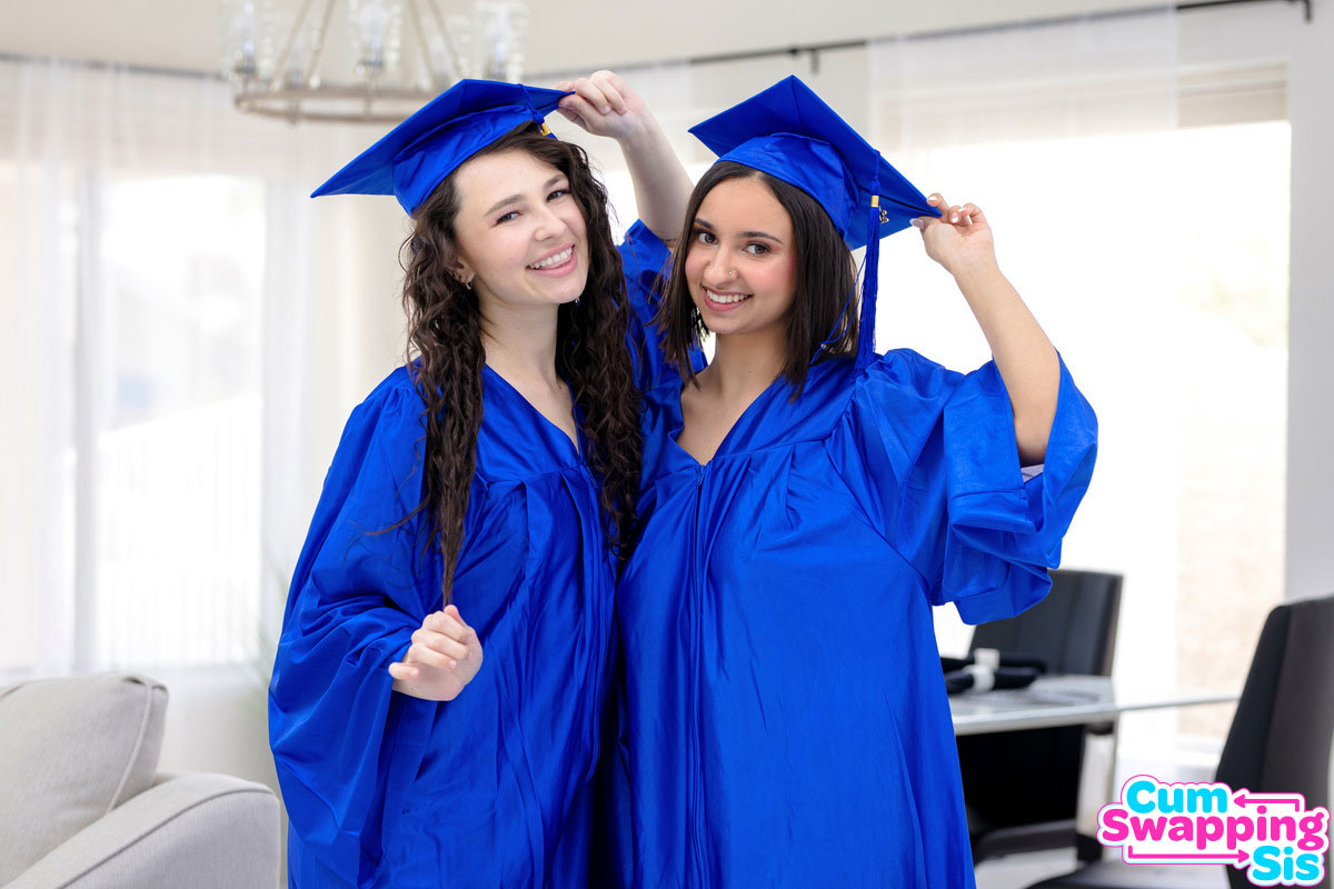 claudia isabella recommends graduation threesome pic