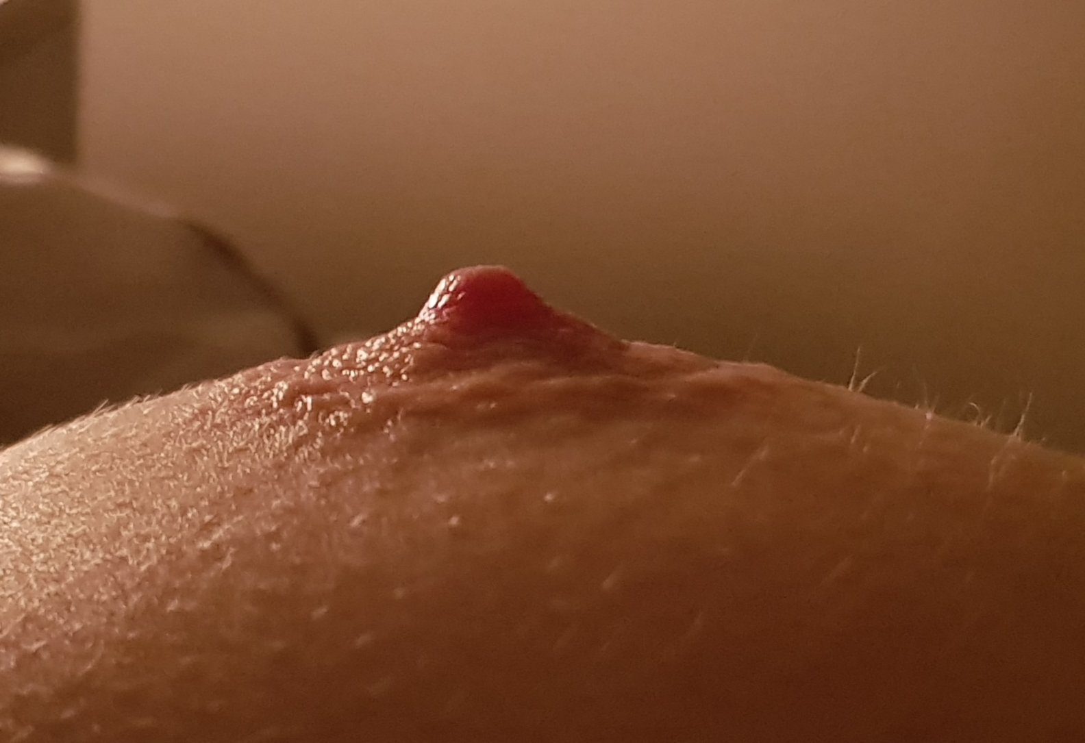 Nipple Close Up fucks fan