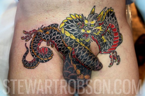 aidan mccabe share dragon tattoo on cock photos