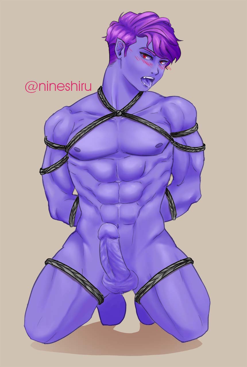 Best of Male bondage drawings