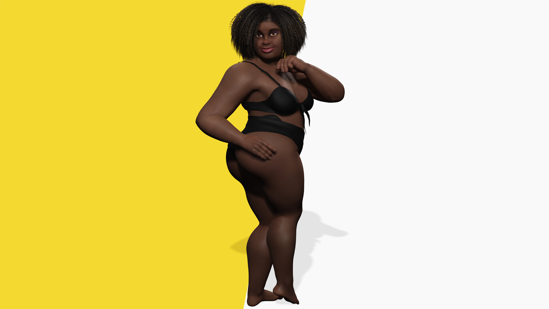 david alejandre recommends fat naked black women pic