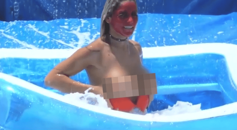 brittany paul recommends Nipple Slip At Water Park