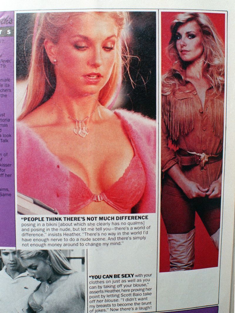 brad newbury recommends heather thomas nude pics pic