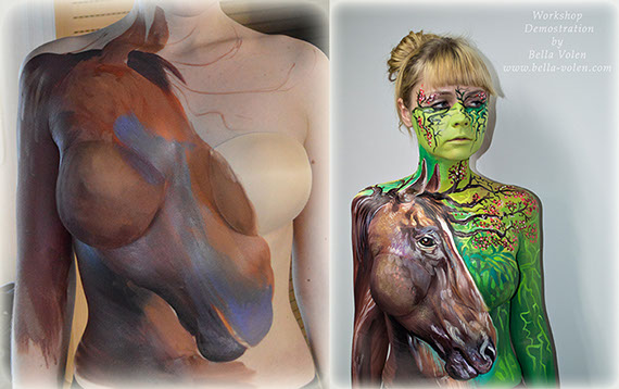 dinesh thanvi recommends Naked Body Artwork