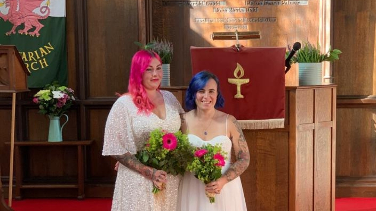 ben owings recommends Lesbian Wedding Porn