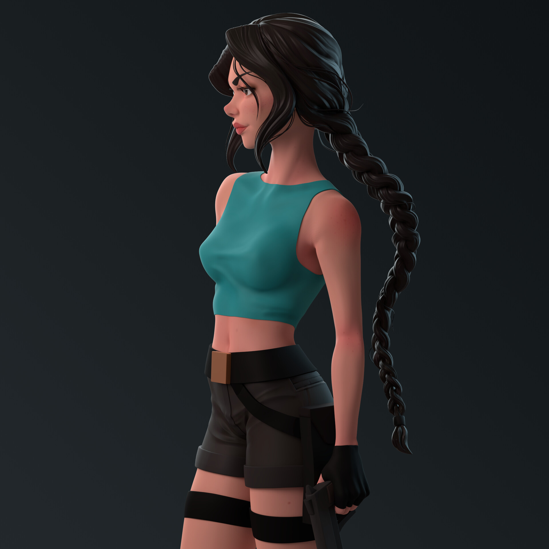 cyndi reeves recommends 3d animation lara croft pic