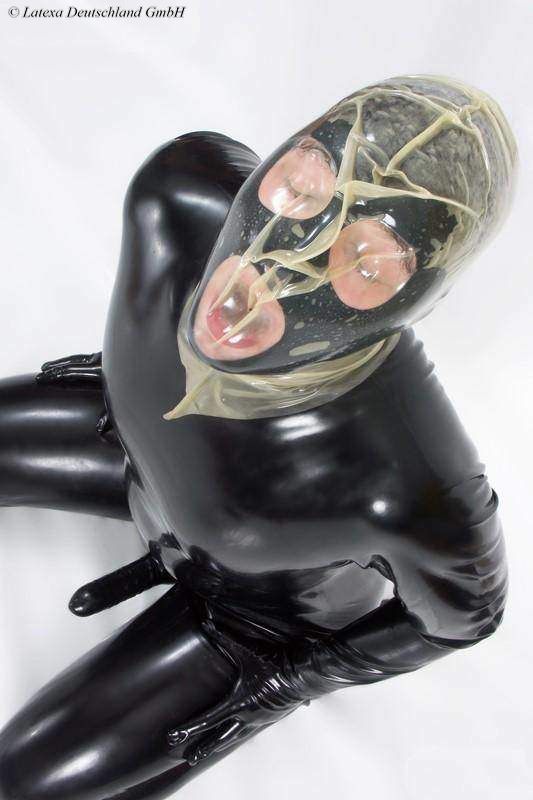 daniela llanes badili recommends Breathplay Latex Hood