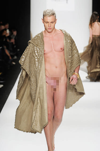 Nude Men Runway and raquel