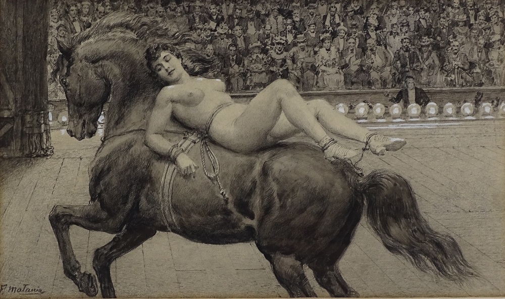 Nude Horseback a ferrara