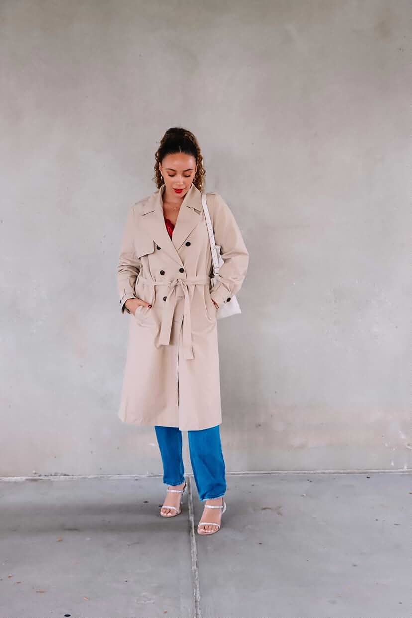 alex michalski recommends Alexis Texas Trench Coat