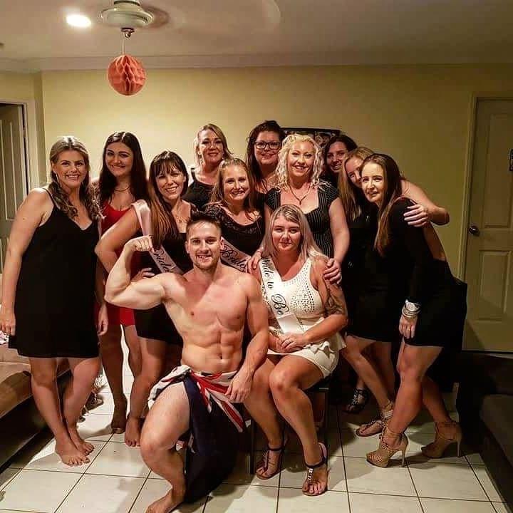 male stripper party