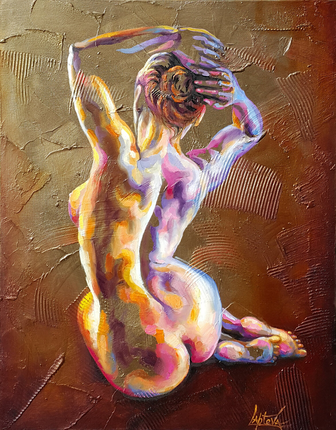 bill rickett share nude female body painting photos