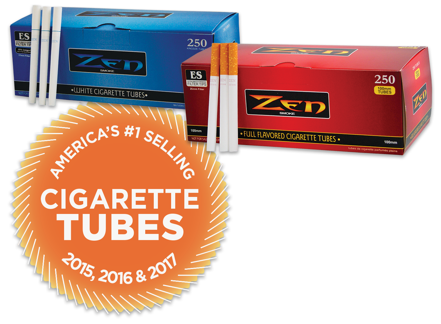 Best of Zen cigarette tubes