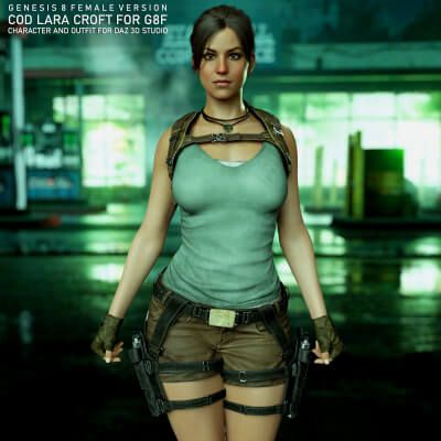 christina bibbs add 3d animation lara croft photo