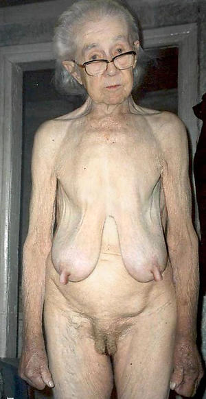 really old women naked