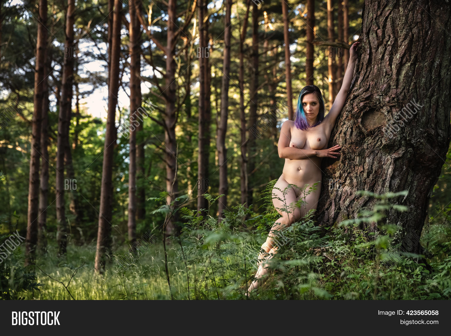 clare capper add naked women in forest photo