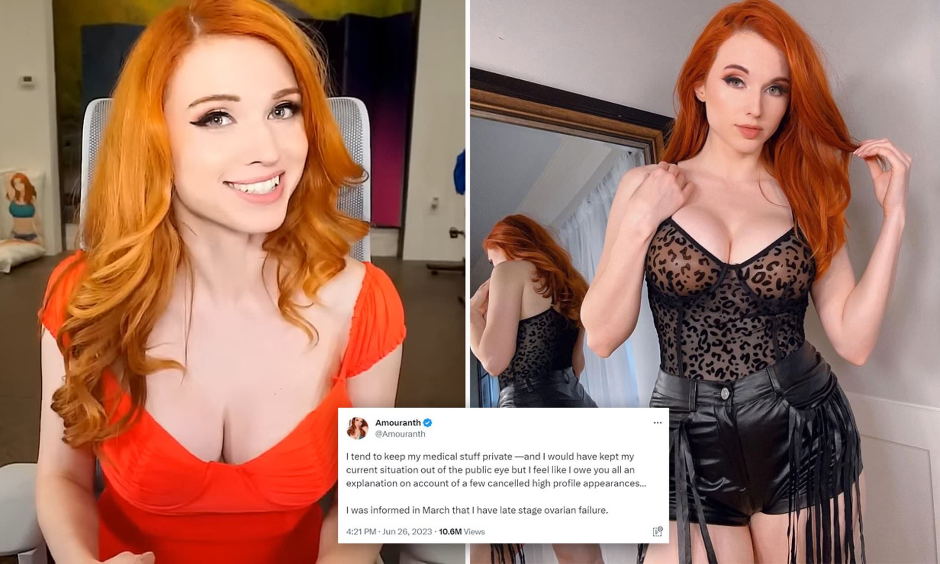 amir sivan recommends Amouranth Nude Sex