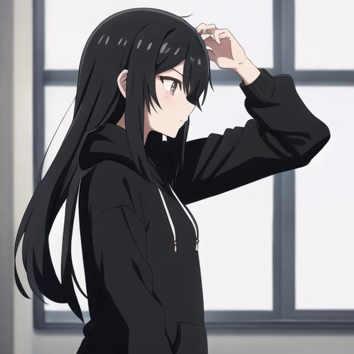 akira kitano recommends Anime Girl Long Black Hair