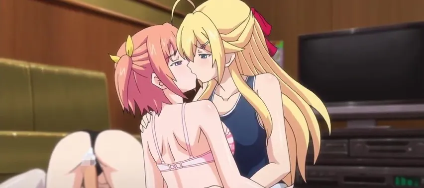 Anime Lesbian Porn Videos throat cum