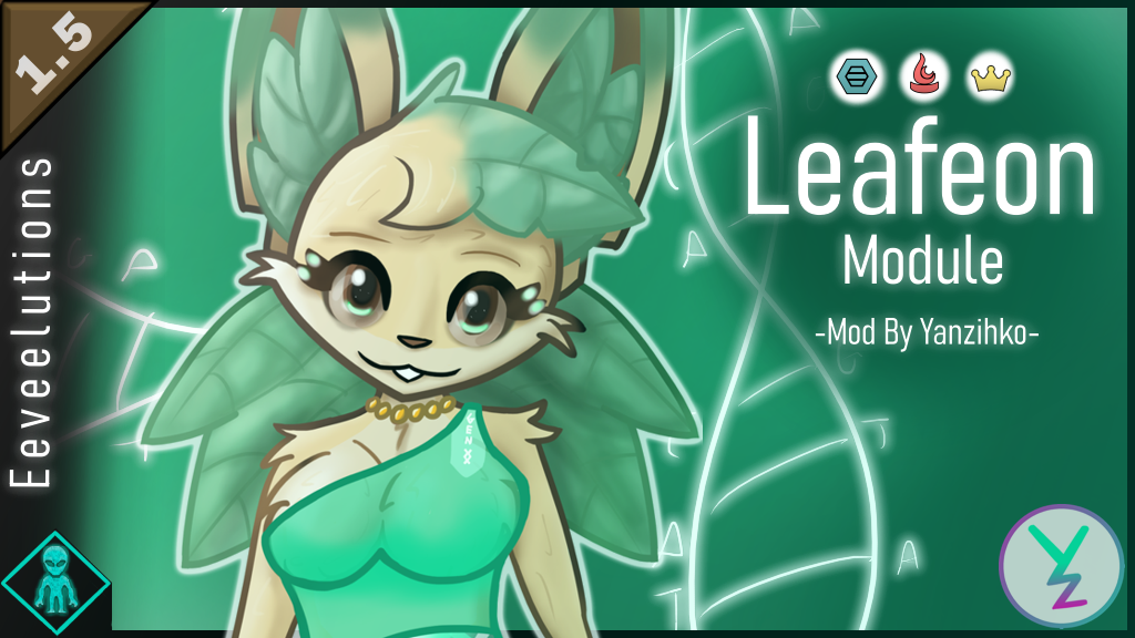 Anthro Leafeon garza nude