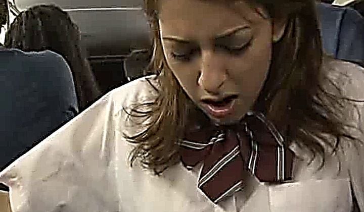 Girl Groped On Bus sex orgasm