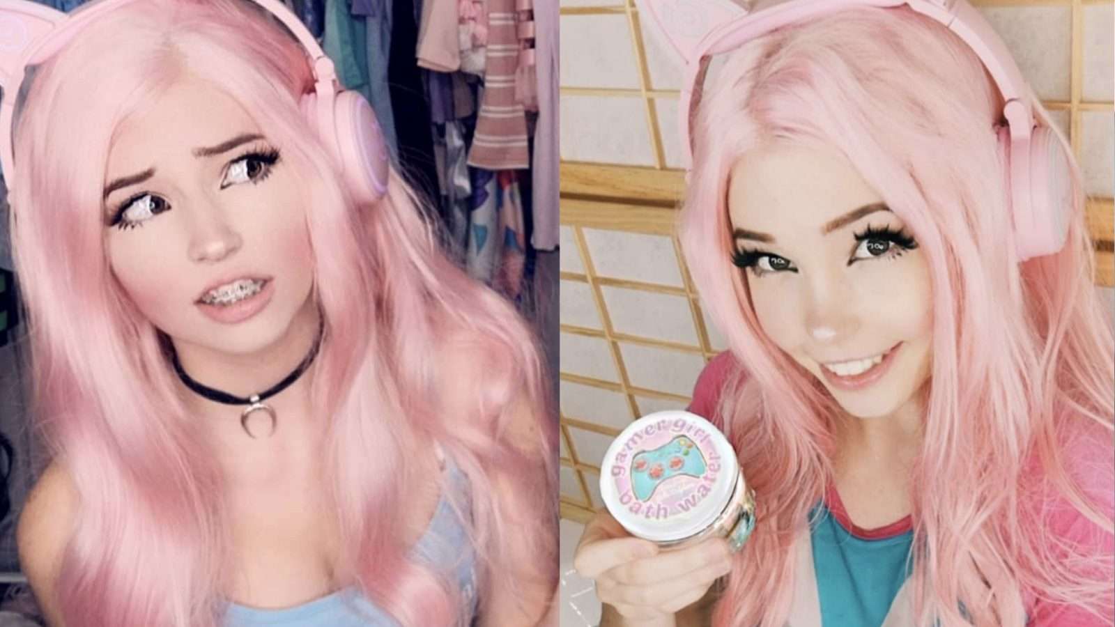 asmaa noor share belle delphine spread photos